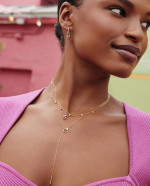 Kendra Scott 14k Gold Y Necklace