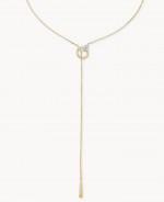 Kendra Scott 14k Gold Y Necklace
