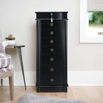 Jewelry Armoire, Black