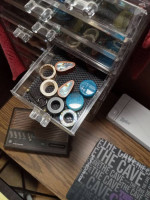 1inch plugs/earrings, used. lot