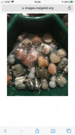 Heart stone pendant