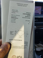 4ct LAB CVD DIAMOND VS1 G IGI CERTIFICATION
