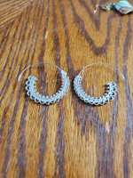 Silver Dangle Earrings