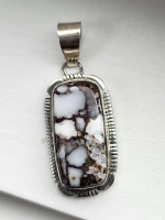 Sterling Silver Set w/ Rare Wild Horse Magnesite Stone