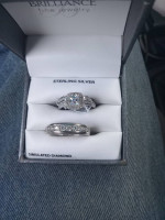 New men and woman's bridal set
