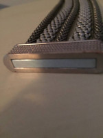 Black & Silver Metal Bracelet