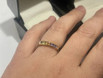 Women H Stern rainbow rings - $800 (Prospect Heights)