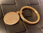 14k Gold Key Ring