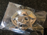 SILVER BUCKLE WITH RHINESTONES