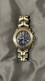 Tag Heuer CT1110-0 Link Chronograph Blue Jason Bourne (NEW)