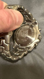 Tag Heuer CT1110-0 Link Chronograph Blue Jason Bourne (NEW)