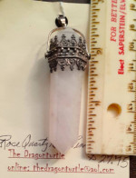 Rose Quartz Point Pendant