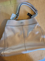 LEXY CHAIN SHOULDER BAG (COACH F32150) PLATINUM/SILVER - Great holiday present