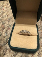 Women's Greenberg’s platinum14K white gold