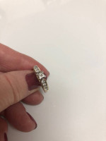 Women's Greenberg’s platinum14K white gold