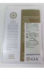 Women's 3/4 carat round GIA certified diamond engagement wedding ring.