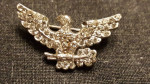 Brooch 1" - Rhinestone Eagle