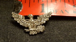 Brooch 1" - Rhinestone Eagle