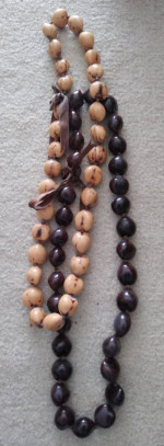 Kukui nut necklace from Hawaii(2)