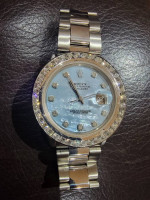 Rolex Datejust 4ct. G/VS Diamond Bezel