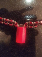 Red Focal Necklace