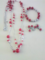 Necklace, Bracelet & Earrings set