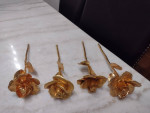 24 Karat Gold Dipped Roses