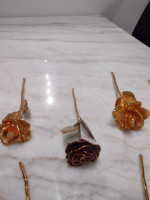 24 Karat Gold Dipped Roses