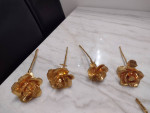 24 Karat Gold Dipped Roses
