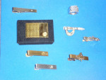 JEWELRY - Men's 6 diff. gold, silver, etc. pieces