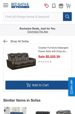 Coaster Furniture Delangelo Power Sofa. Movie Theatre Style Seats OBO!