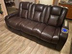 Coaster Furniture Delangelo Power Sofa. Movie Theatre Style Seats OBO!