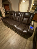 Coaster Furniture Delangelo Power Sofa. Movie Theatre Style Seats OBO!