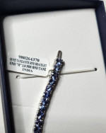 Tanzanite and diamond earrings