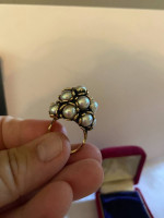 MikiMoto intage pearl ring