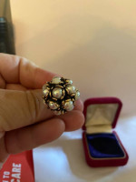 MikiMoto intage pearl ring