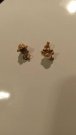 14K GOLD EARRINGS WITH PEARL'S