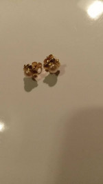 14K GOLD EARRINGS WITH PEARL'S
