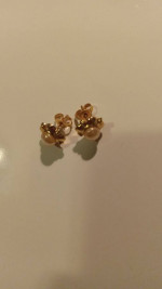14K GOLD EARRINGS WITH PEARL'S