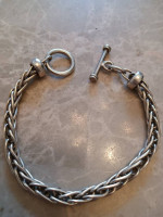 Sterling silver bracelet ..solid  sterling .