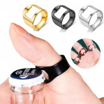 Stainless Steel Punk Ring Bottle Opener - Party Essential, Fashionable