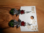 Christmas Angel Dangle Earrings