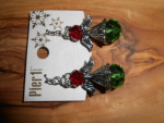 Christmas Angel Dangle Earrings
