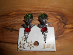 Christmas Angel Dangle Earrings