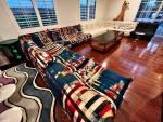 100% Authentic 40th Anniversary Togo Ligne Roset Sofa Verner Space age