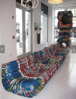 100% Authentic 40th Anniversary Togo Ligne Roset Sofa Verner Space age