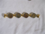 Lire Coin Necklace and Bracelet