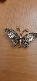 1950's Butterfly brooch