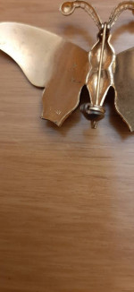 1950's Butterfly brooch