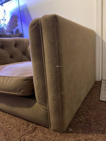 Square Sofa - Light Brown
